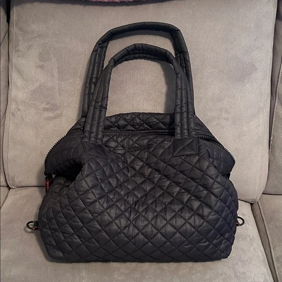 MZ Wallace Weekender Shoulder Bag - Quilted Black